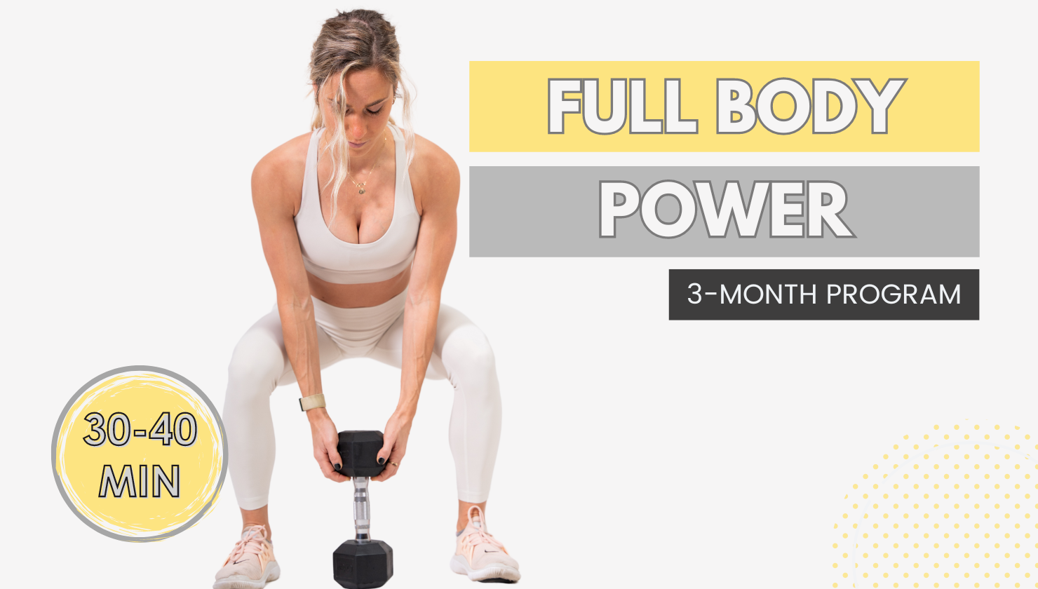 Training program full body sale