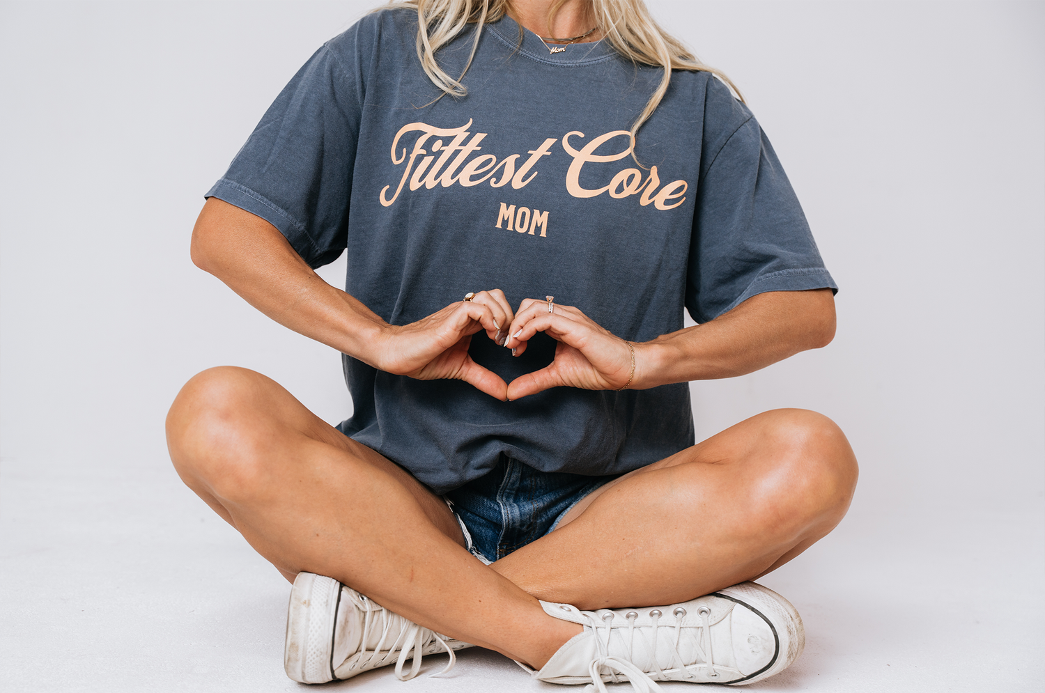 Varsity Fittest Core Mom Tee