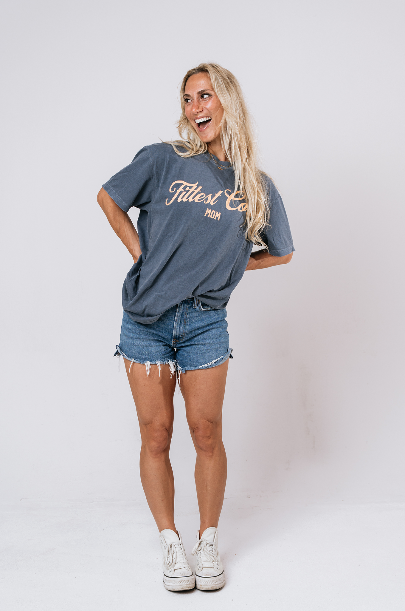 Varsity Fittest Core Mom Tee