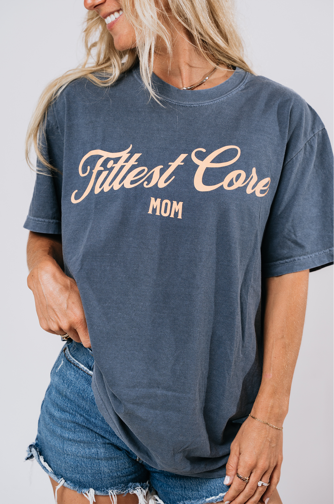 Varsity Fittest Core Mom Tee
